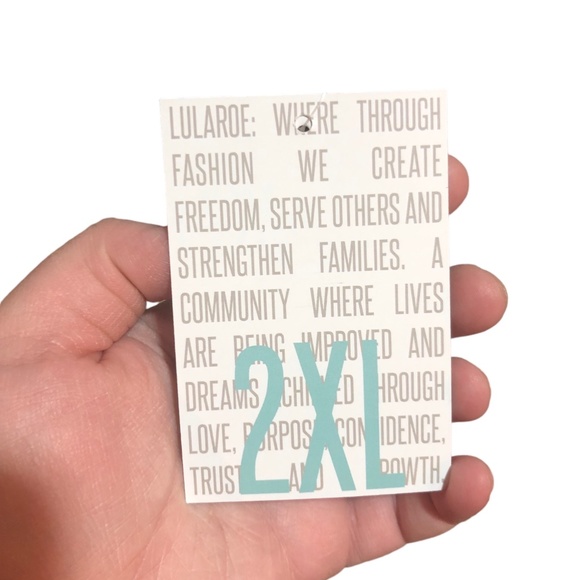 LuLaRoe Lauren Color-Block Sweater Dress 2XL NWT - Picture 6 of 7